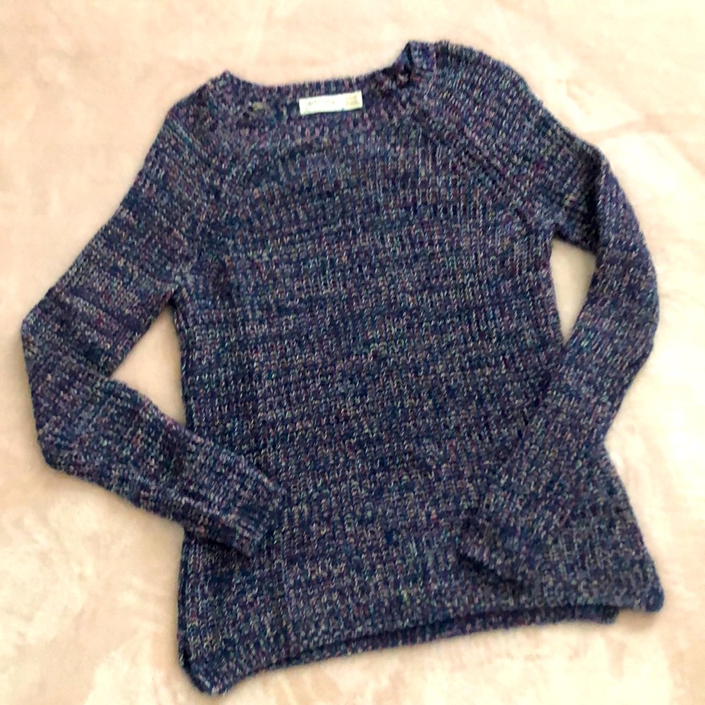 Dark Blue Knitted Sweater